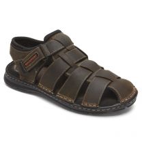 Rockport Men's Darwyn Fishermen Brown Sandal - VJ472-JBR34