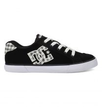 DC Shoes Women's Chelsea Skate Shoe Black/White - DC01653060-BLKWHT