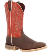 Durango Men's 12" Rebel Pro™ Western Boot Worn Brown/Chili Pepper - DDB0420