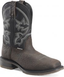 Double-H Boots Men’s Men’s 10” Ronan Composite Toe Waterproof ICE™ Stockman Work Boot Black - DH4151