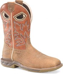 Double-H Boots Men's 11” Requiem Composite Toe Non-Metallic Roper Work Boot Tan  - DH5377