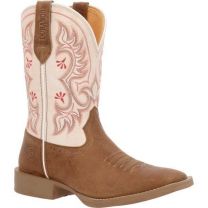 Durango Women's 10" Shyloh Western Boot Honey Tan/Metallic Peach - DRD0482