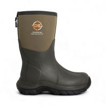 Dryshod Men's Evalusion Mid Rubber boot Khaki/Timber - EVA-MM-BR