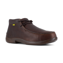Frye Supply Men's The Safety-Crafted Utility Moc Work Boot Dark Brown - FR40701