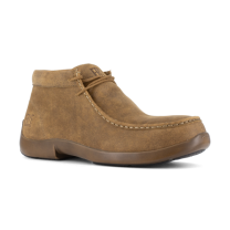 FRYE Supply Men's Safety-Crafted Utility Moc Composite Toe EH Work Boot Tan - FR40703