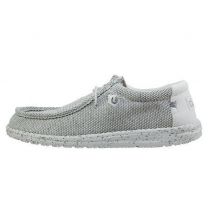 HEY DUDE Shoes Men's Wally Sox Stone White - 110350703