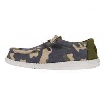 HEY DUDE Shoes Men's Wally Washed Camo Camouflage - 40694-960