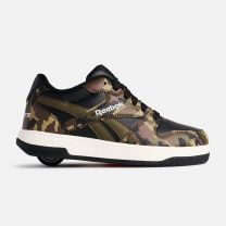 Heelys Kid's Reebok BB4500 Low Shoes Camo/Black/Green - HE01622200-CMBKGN