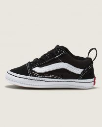 VANS Infants' Old Skool Crib Shoe Black/True White/Black - VN0A3U8K6BT