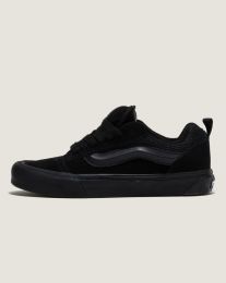 VANS Unisex Knu Skool Shoes Black/Black - VN0009QCBKA