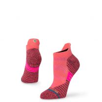 Stance Women's Cross Over Tab Athletic Ankle Socks Coral - W258A21CRO-COR