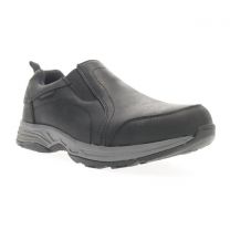 Propet Men's Cash North Slip-On Sneaker Black Suede - MCX124LBLK