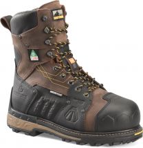 Matterhorn Men’s 8" Composite Toe Waterproof Internal Metatarsal Guard PR Work Boot Brown - MTC300