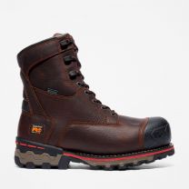 Timberland PRO Men's 8" Boondock Composite Toe Insulated Waterproof Work Boot Brown - TB1A128P214