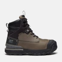 Timberland PRO Men's 6" Boondock Ultralight Composite Toe WP EH Work Boot Grey/Black - TB0A63FYA4F
