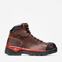 Timberland PRO Men's 6" Bosshog Composite Toe Puncture Resistant Waterproof Work Boot Brown/Red - TB1A1WSB214