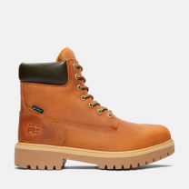 Timberland PRO Men's 6" Direct Attach Soft Toe Insulated Waterproof  Work Boot Brown/Marigold - TB1A262R214