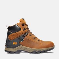 Timberland PRO Men's 6" Hypercharge Soft Toe Waterproof Work Boot Light Brown - TB1A1Q56214