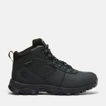 Timberland Men's Mt. Maddsen Wateproof  Hiking Boot Black Full-Grain Leather - TB12731R001