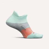 Feetures Unisex Elite Light Cushion No Show Tab Socks Move Aside Mint - E505-580