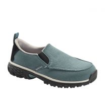 Nautilus Safety Footwear Women's Breeze Alloy Toe ESD Slip-On Work Shoe Laguna Blue - N1683