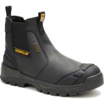 CATERPILLAR Men's Striver XL Waterproof SR Steel Toe Chelsea Work Boot Black - P91818