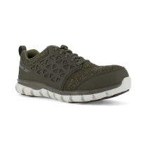 Reebok Work Women's Sublite Cushion Composite Toe EH Athletic Work Shoe Olive Green - RB051