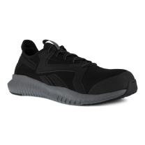 Reebok Work Men's Flexagon 3.0 Composite Toe ESD Athletic Work Shoe Black/Grey - RB4064