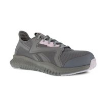 Reebok Work Women's Flexagon 3.0 Composite Toe EH Athletic Work Shoe Grey/Pink - RB461