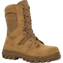 ROCKY WORK Unisex 8" S2V Predator Composite Toe 400g Insulated Military Boot Coyote Brown - RKC145