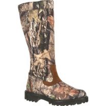 Rocky Men's Low Country Waterproof Snake Boot Round Toe
