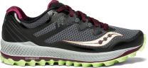 Saucony Women's Peregrine 8 Running Shoe Black/Mint/Berry - S10424-1