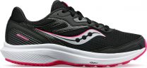 Saucony Women's Cohesion 16 Wide Running Shoe Black/Fuchsia - S10782-10