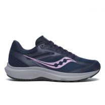 Saucony Women's Cohesion 17 Wide Navy/Heather - S10944-209