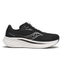 Saucony Womens Ride 18 Running Shoe Black/White - S11000-100