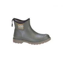 Dryshod Women's Sod Buster Pull On Boots Ankle Garden Boots Moss/Grey - SDB-WA-MS