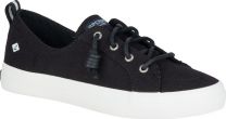 Sperry Women's Crest Vibe Linen Sneaker Black - STS99251