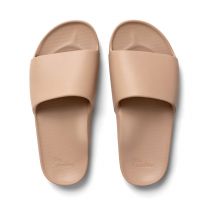 Archies Unisex Arch Support Slides Tan - SLD-SB-TAN