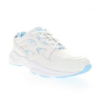 Propet Women's Stability Walker Sneaker White/Light Blue - W2034WLB