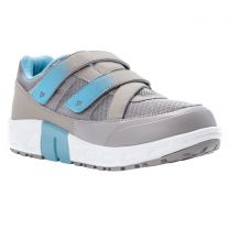 Propet Women's Matilda Strap Walking Shoe Grey/Blue - WAA123MGRB