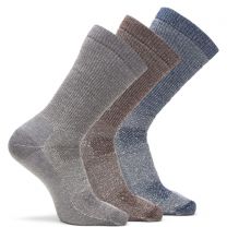 WOLVERINE Men's Wool Boot Sock (3 pairs) Grey - W91241570-960