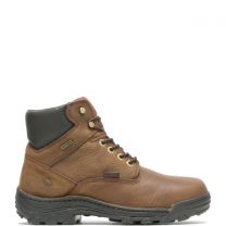 WOLVERINE Men's 6" Durbin Waterproof Soft Toe Work Boot Brown - W05484