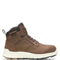 WOLVERINE Men's ShiftPlus Work LX 6" Alloy Toe Work Boot Brown - W201156