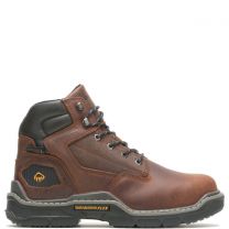 WOLVERINE Men's 6" Raider DuraShocks® Insulated Soft Toe Work Boot Peanut - W210065