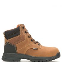 WOLVERINE Women's 6" Piper Composite Toe Waterproof Work Boot Cashew - W221032