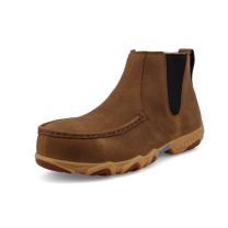Twisted X Women's 4" Work Chelsea Driving Moc Nano Composite Toe Work Boot Peanut - WDMXN02