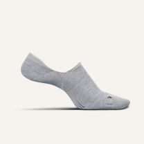 Feetures Women's Everyday Ultra Light Invisible No Show Socks Light Grey - LW75349