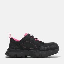 Timberland PRO Women's Powertrain EV Composite Toe Athletic Work Shoe Black/Pink - TB0A5Z6Y001