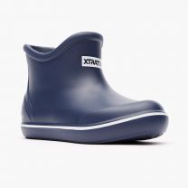XTRATUF Little Kids’ TUFS Ankle Deck Boot Navy - XKTF201C