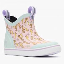 XTRATUF Unisex Big Kids Ankle Deck Boot Guy Harvey Pink Seahorse - XKABGH4Y